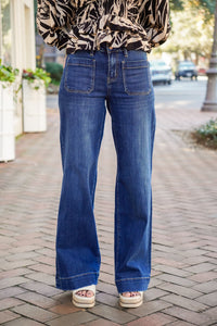 Front Pocket Trouser Jeans