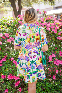 printed floral dress