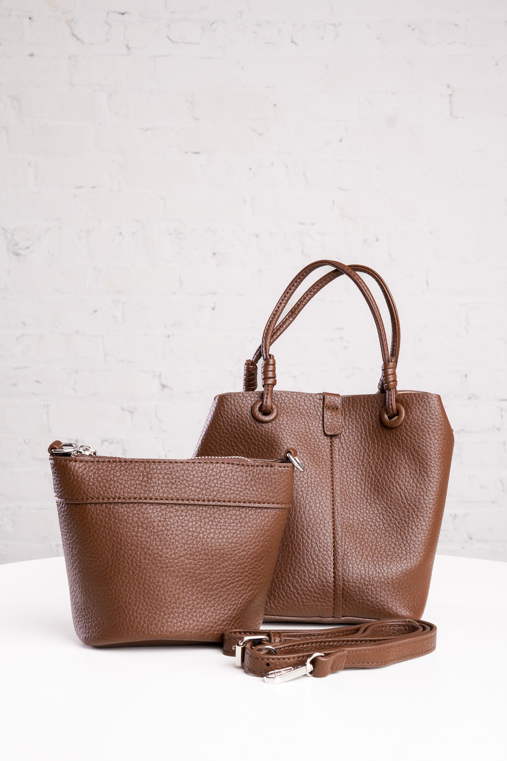 Chestnut Bucket Bag