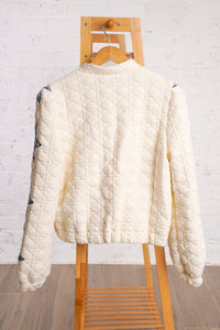 Quilted Ivory Jacket
