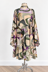 Mixed Abstract Dress