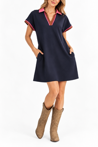 Courtside Collar Dress
