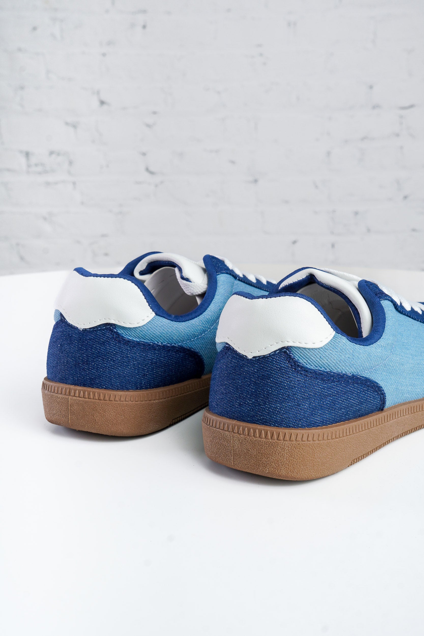 Denim Sneakers – Red Clover