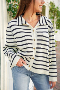 Stripes cardigan 