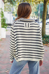 Striped Cardigan 