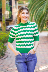 Evergreen Knit Top