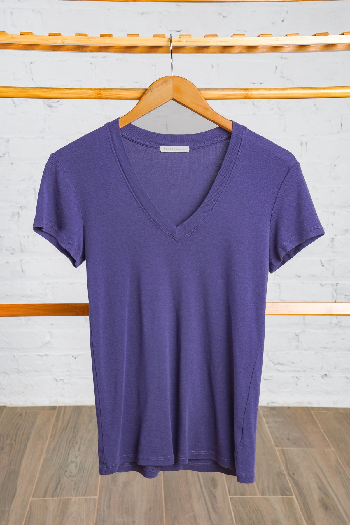 V-neck tee