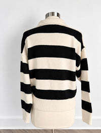 Stripe Knit Sweater