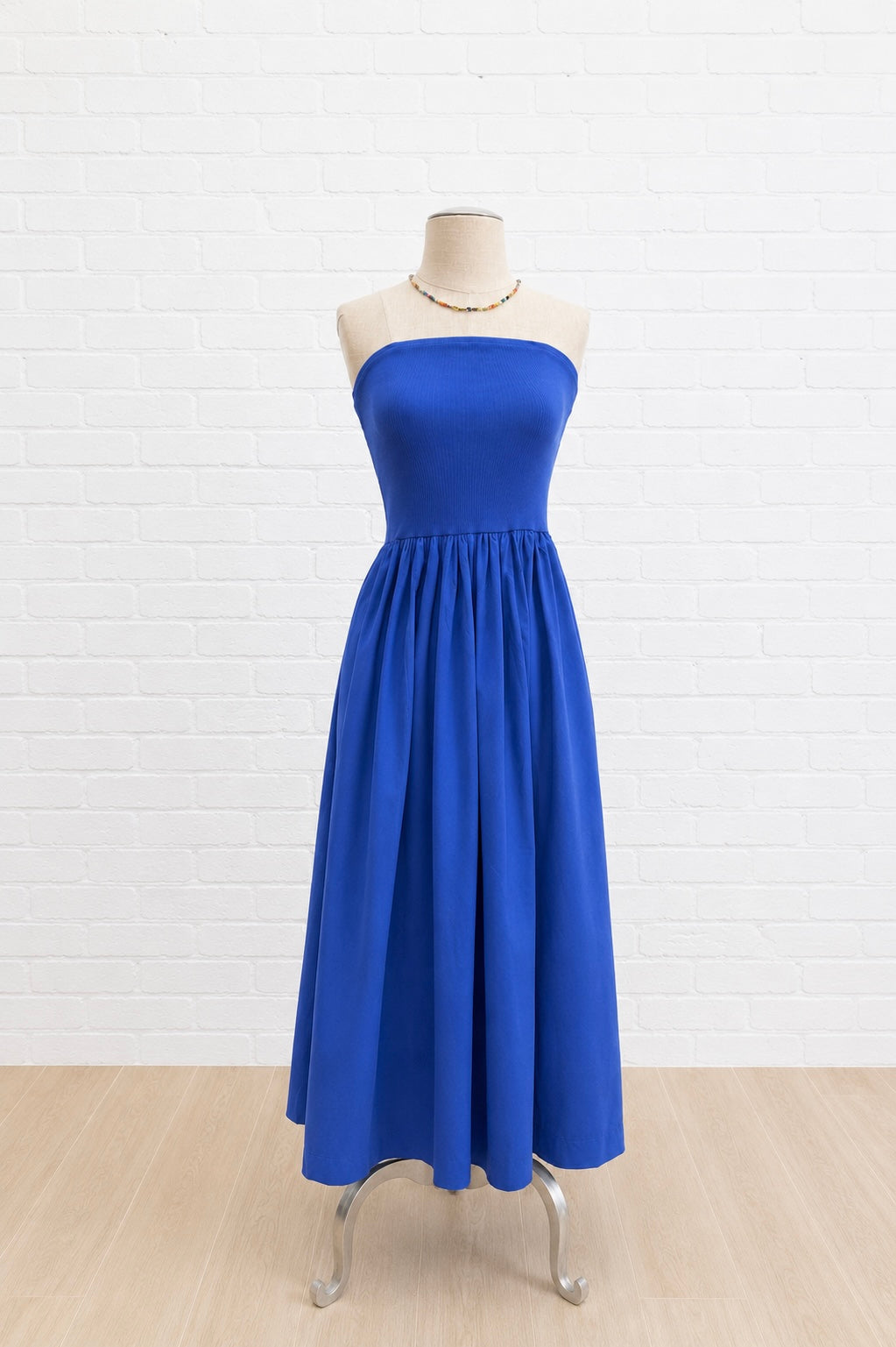 Indigo Glow Maxi Dress