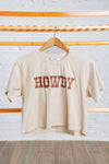 Howdy cream tee 