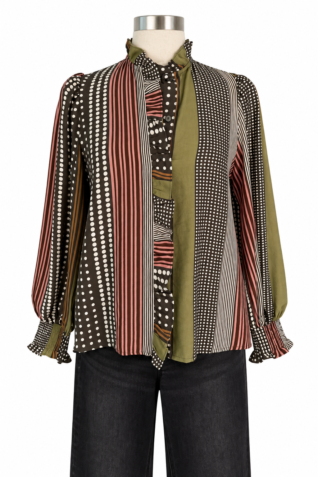 Mixed Signals Blouse