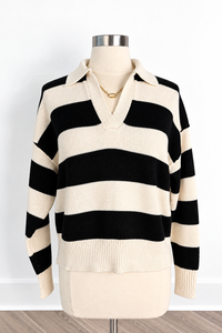 Stripe Knit Sweater