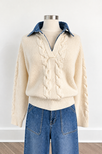 Jackson Cable Knit Sweater