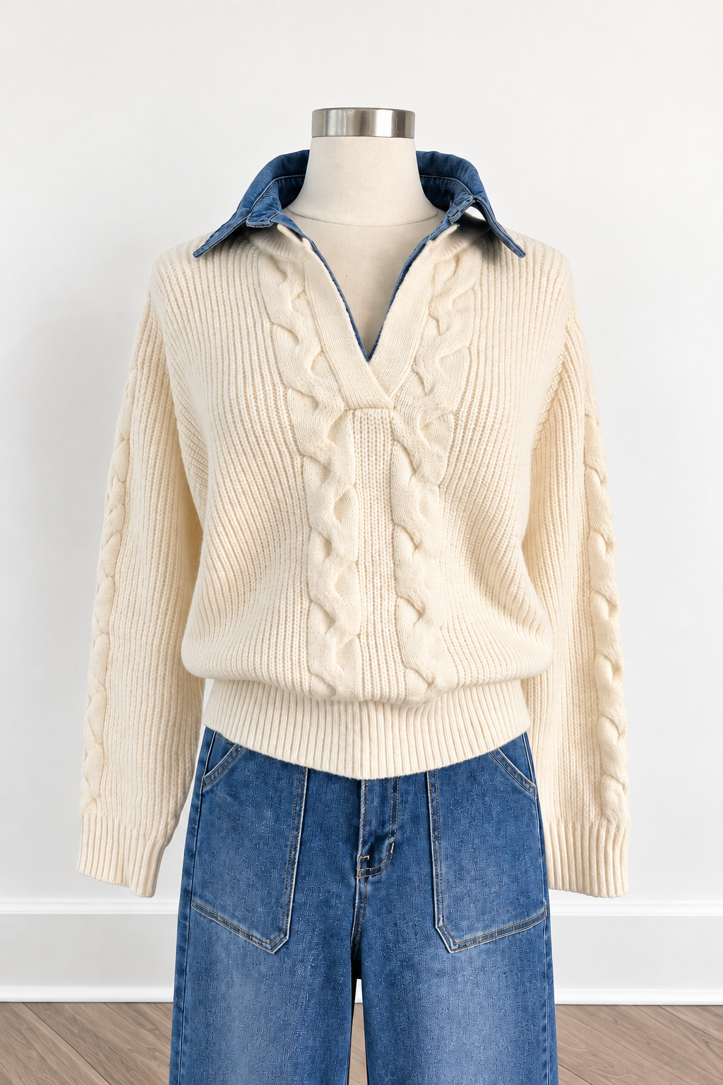 Jackson Cable Knit Sweater