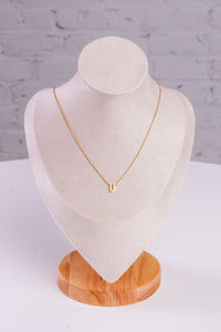 Initial Gold Necklace