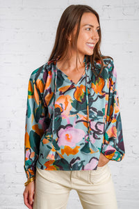 printed blouse 