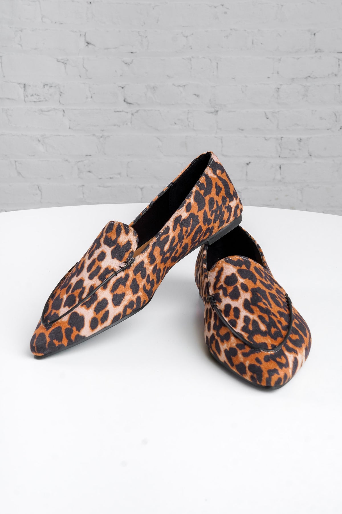 animal print flats 