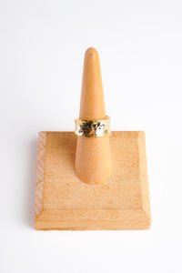 Hammered Gold Ring