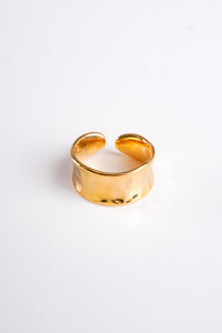 Hammered Gold Ring