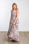 Charmed Animal Print Maxi Dress