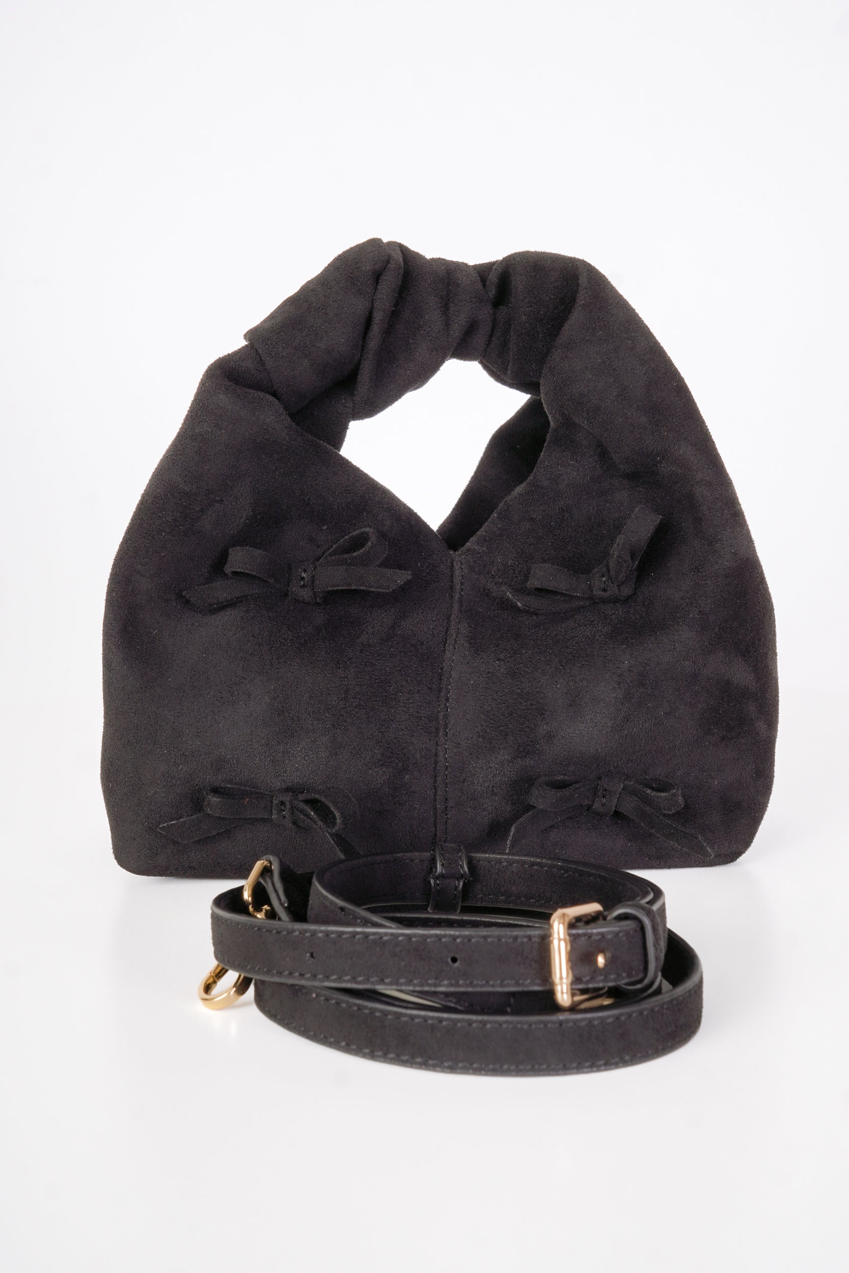 Bow Handbag in Black