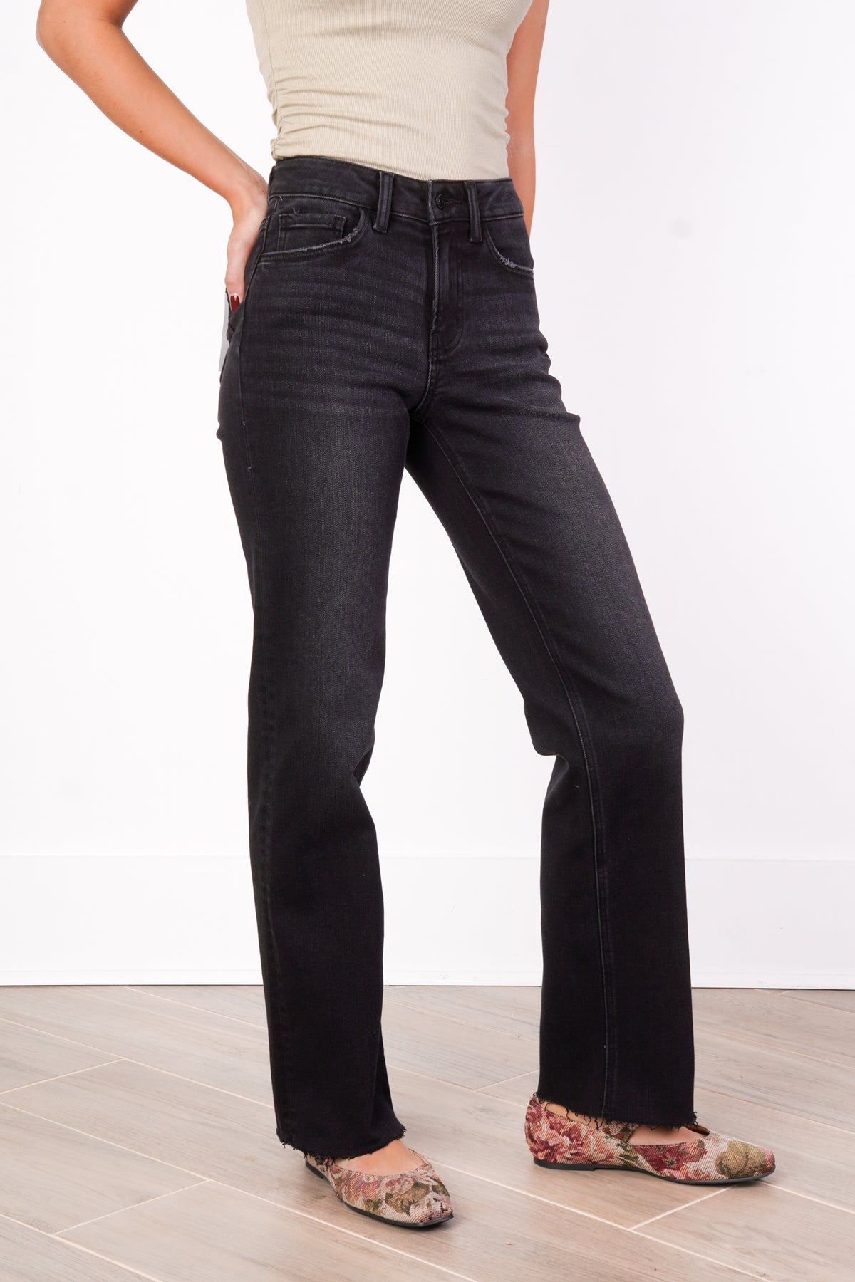 Never Basic Black Jeans