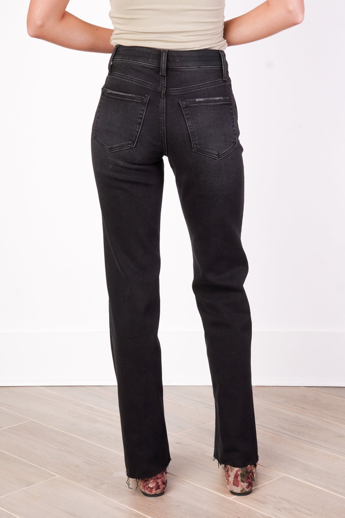 Never Basic Black Jeans