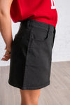 Midtown Mini Black Skirt