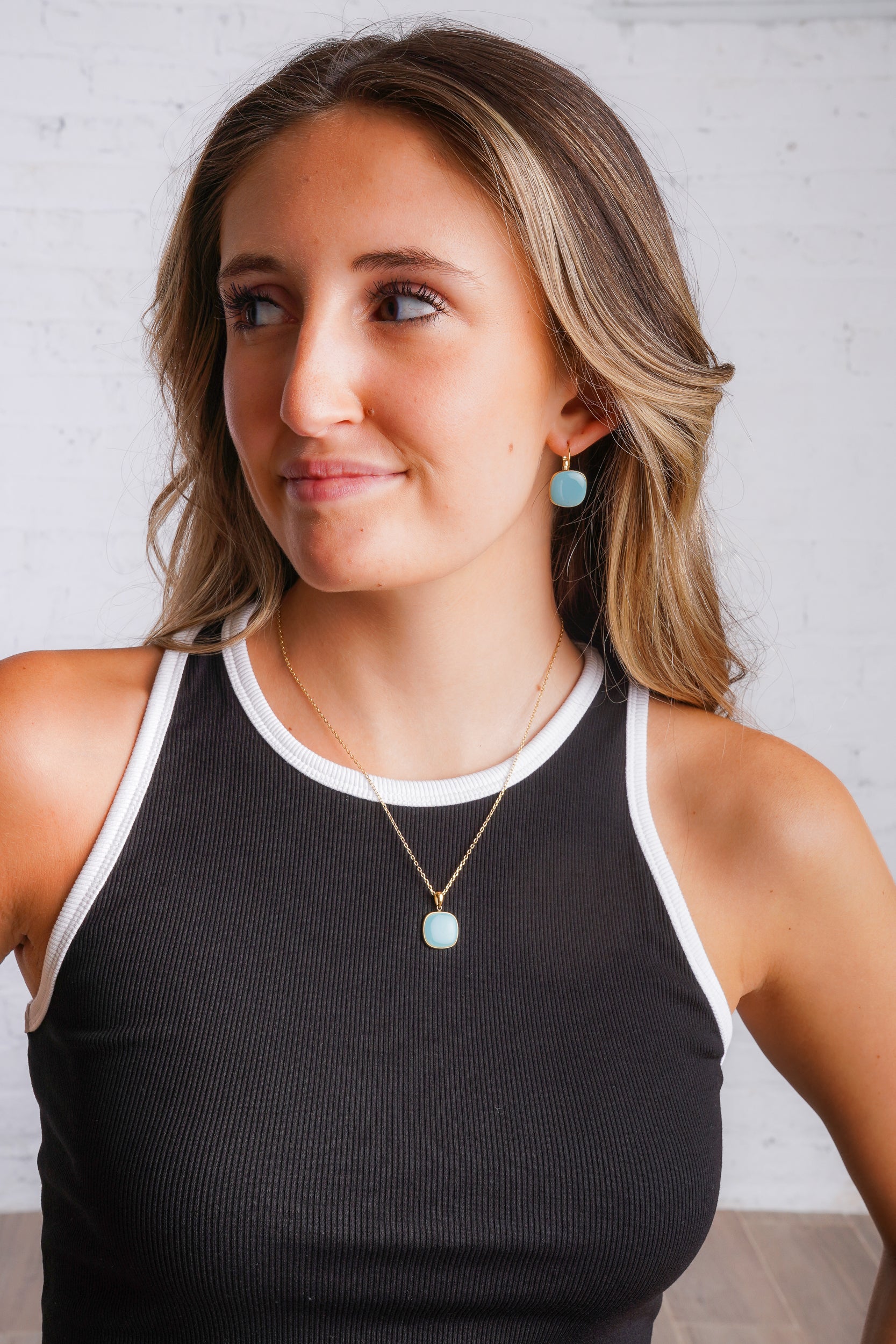 Soft Blue Necklace