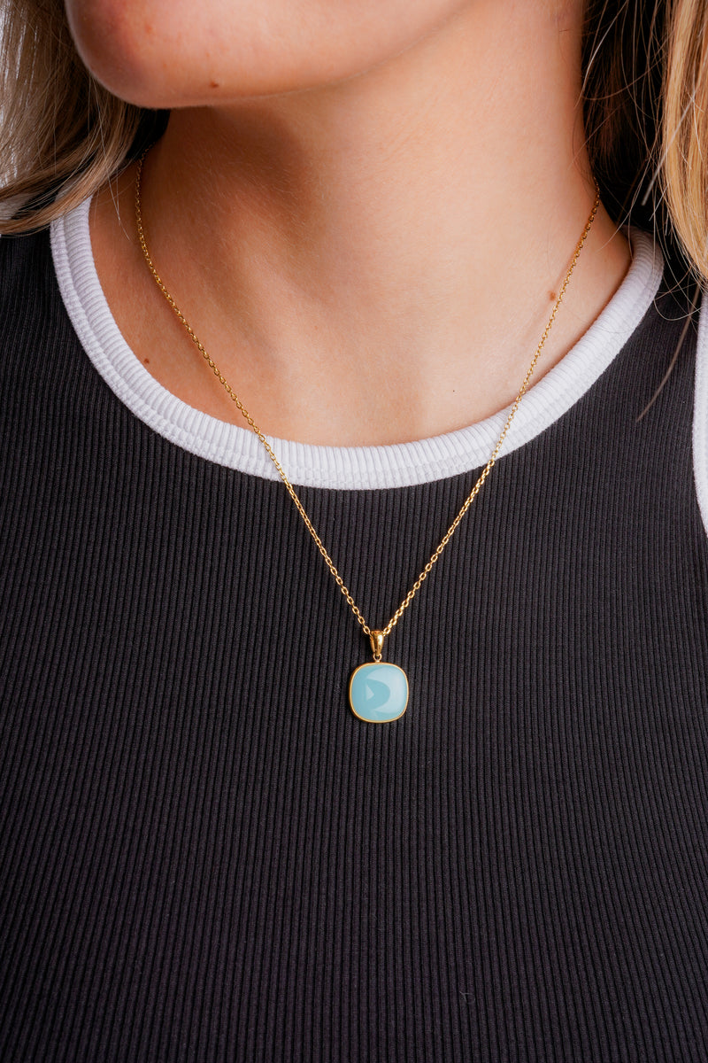 Soft Blue Necklace
