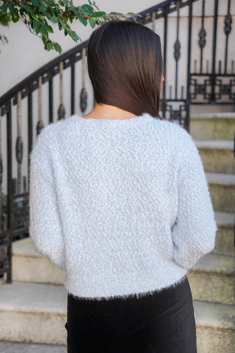 Frosted Shimmer Sweater
