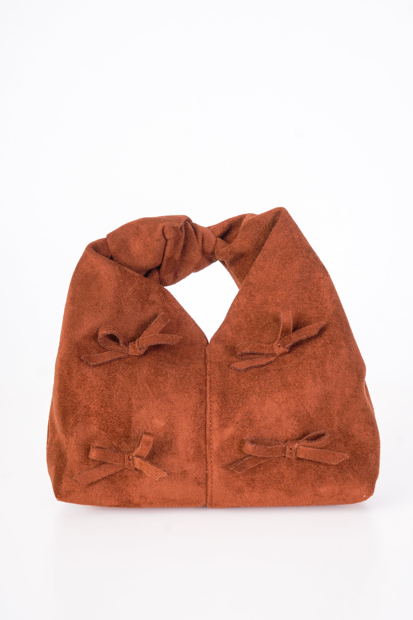 Bow Handbag in Brown