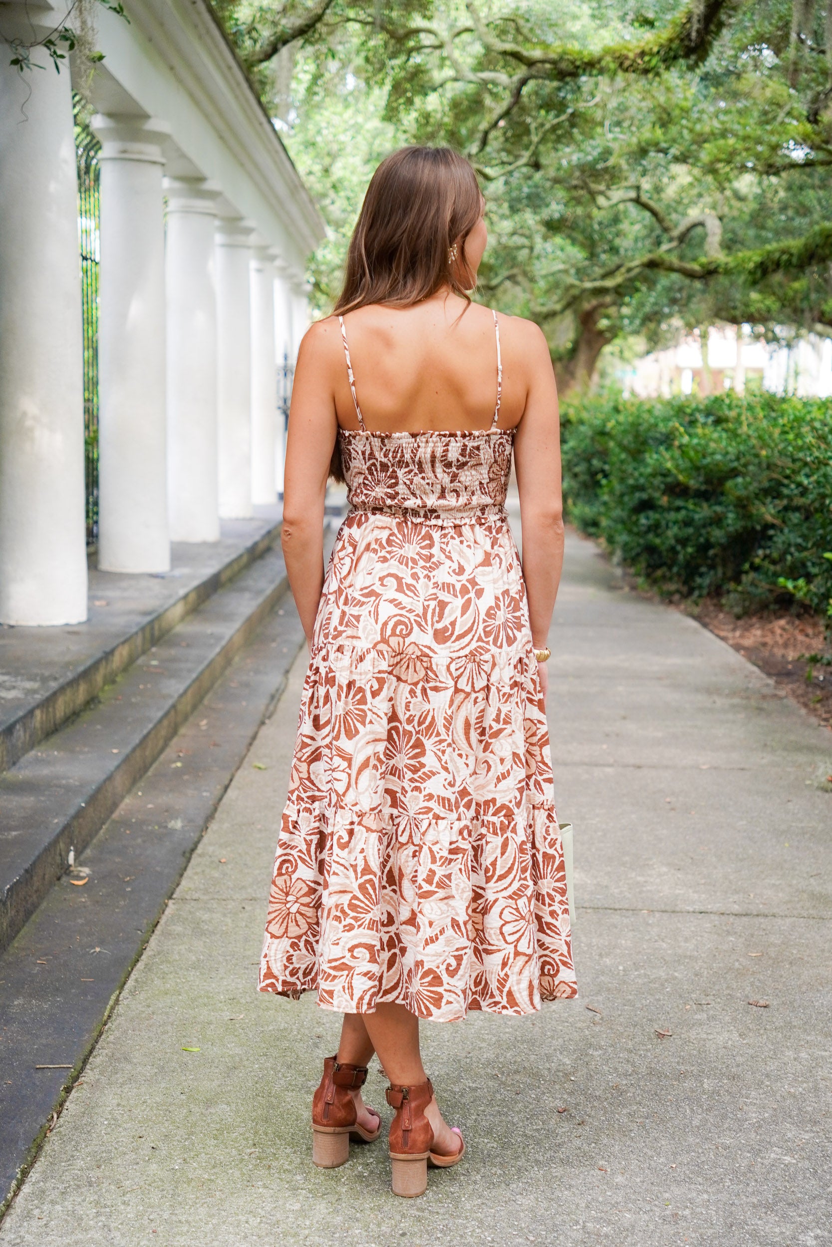 Caramel Midi Dress