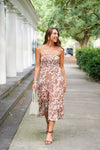 Caramel Midi Dress