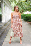Caramel Midi Dress