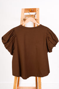 Mocha Mood Top
