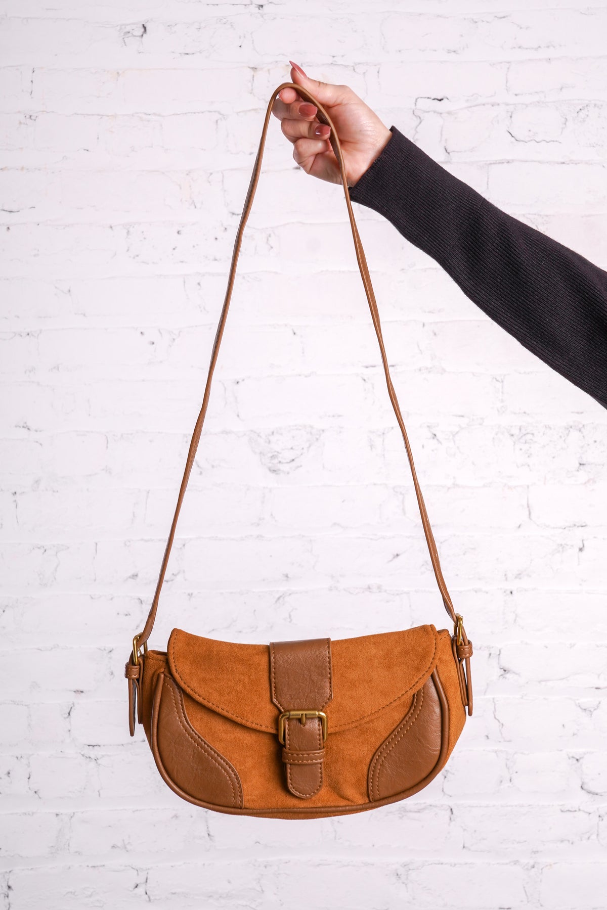 buckle crossbody 