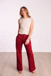 Ponte Flare Pants