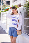 Coffee Beach Repeat Knit