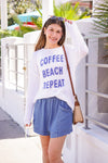 Coffee Beach Repeat Knit
