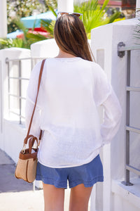 Coffee Beach Repeat Knit