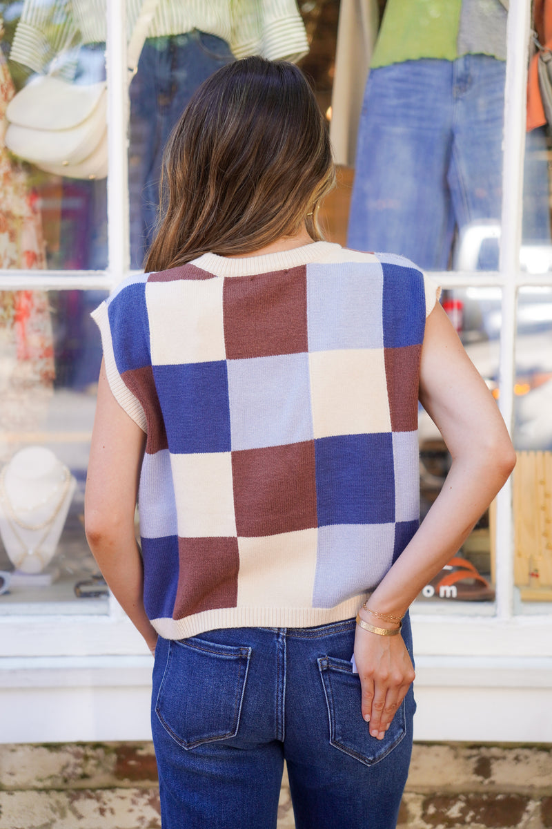 Checkmate Sweater