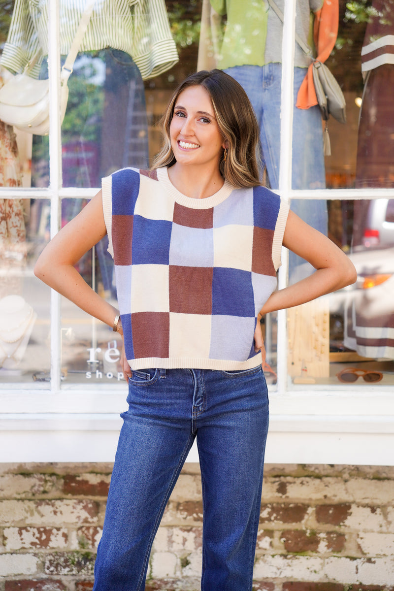Checkmate Sweater