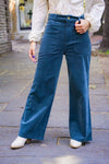 Teal Corduroy Pants