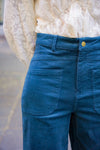 Teal Corduroy Pants
