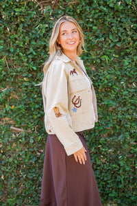 Cowboy Up Embroidered Jacket