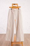 Cream Canvas Pants