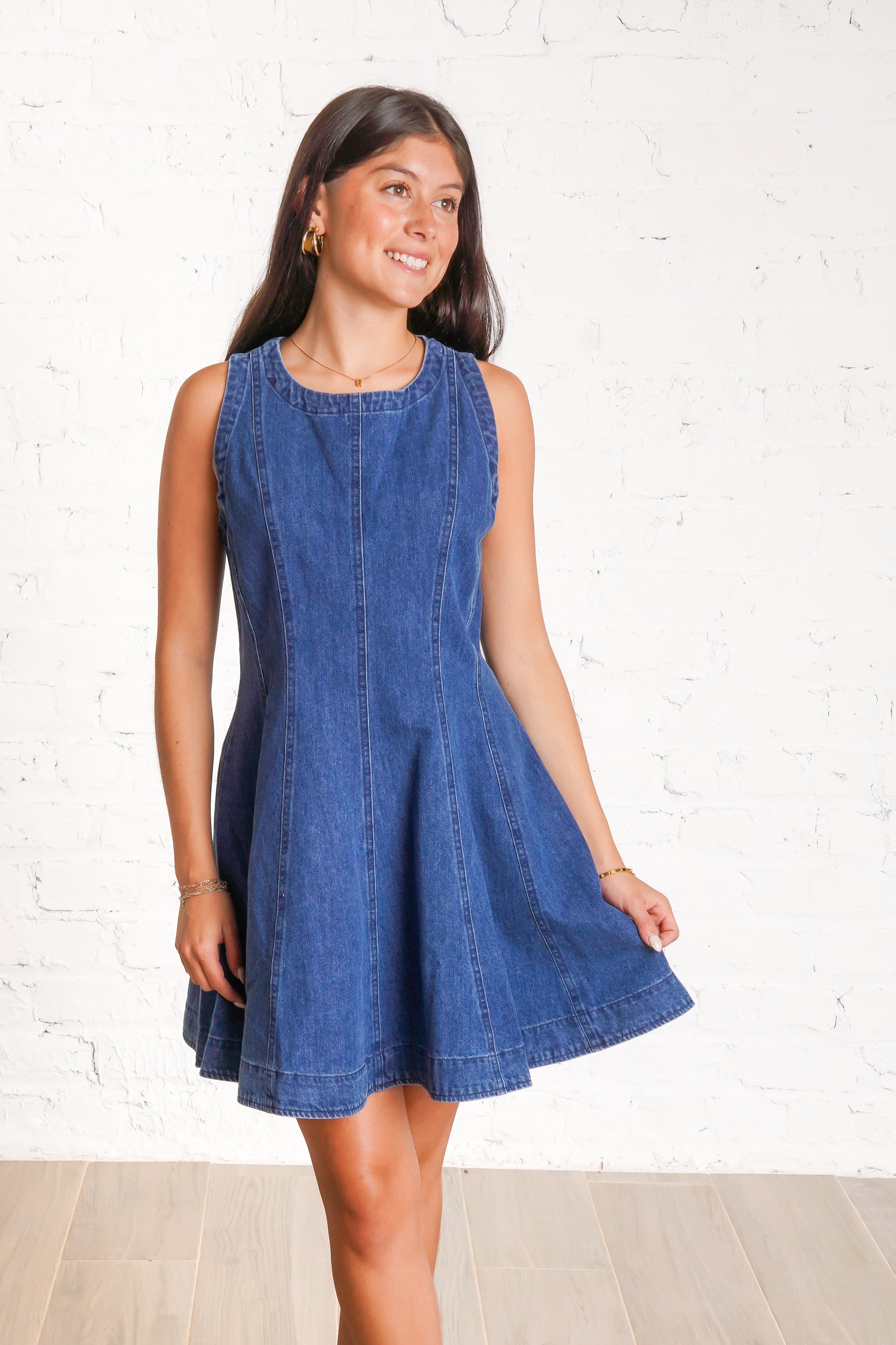 Everly Denim Dress