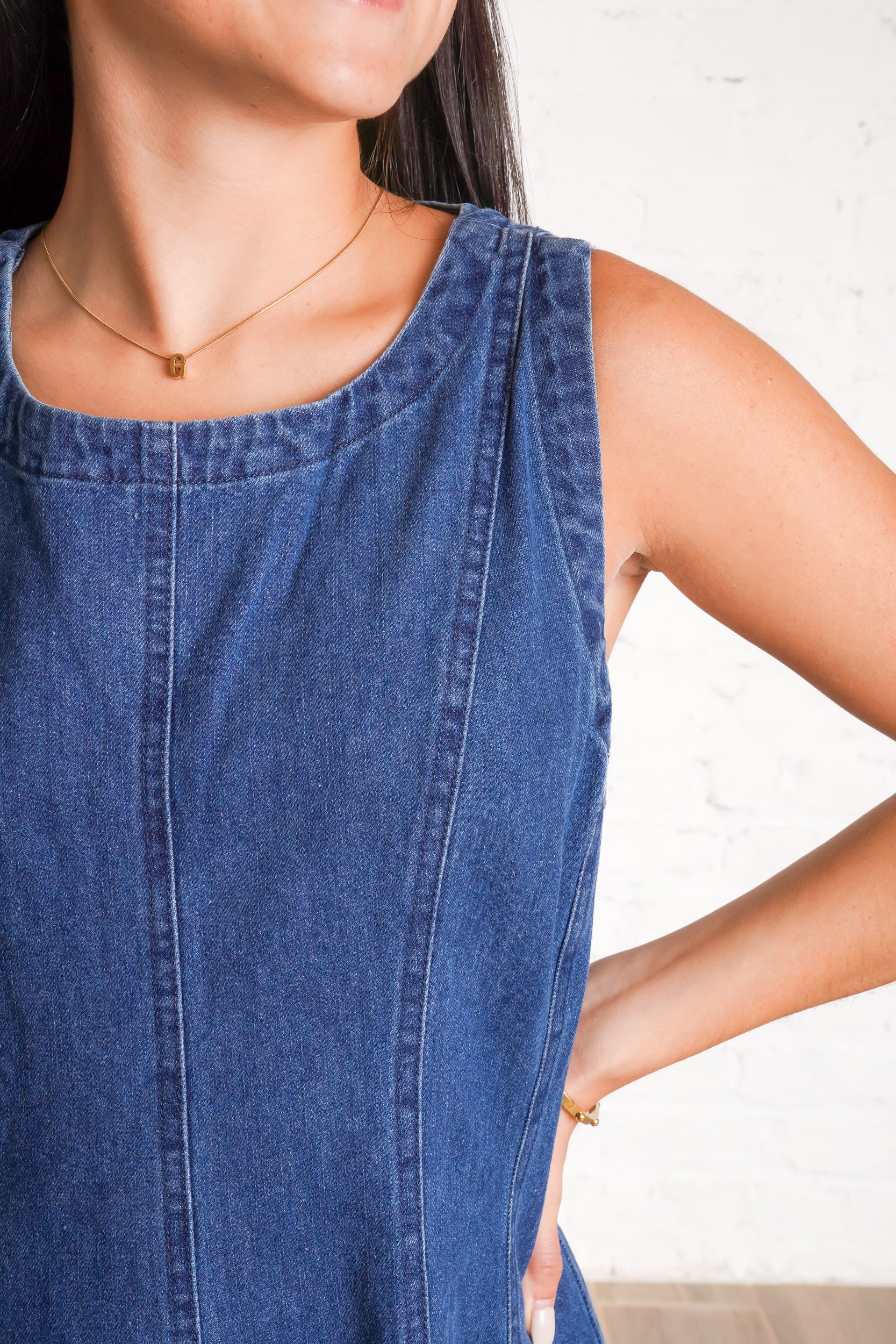 Everly Denim Dress