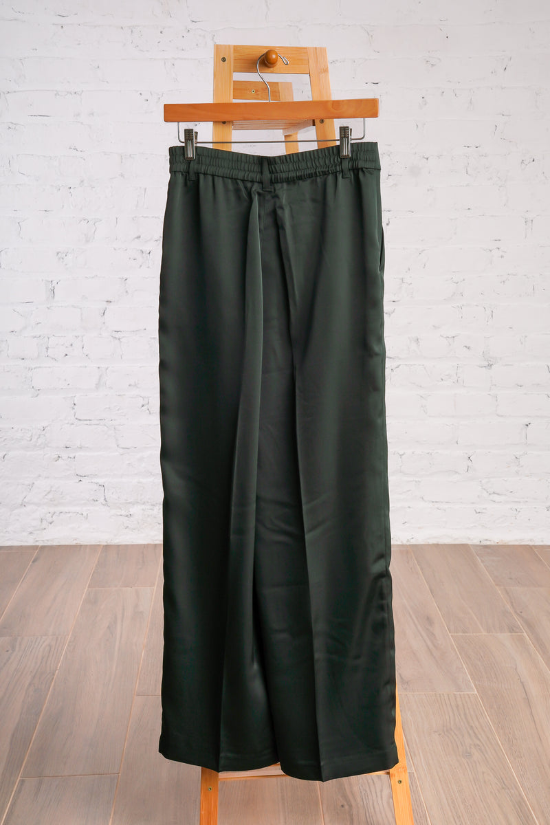 Wintergreen Satin Pants